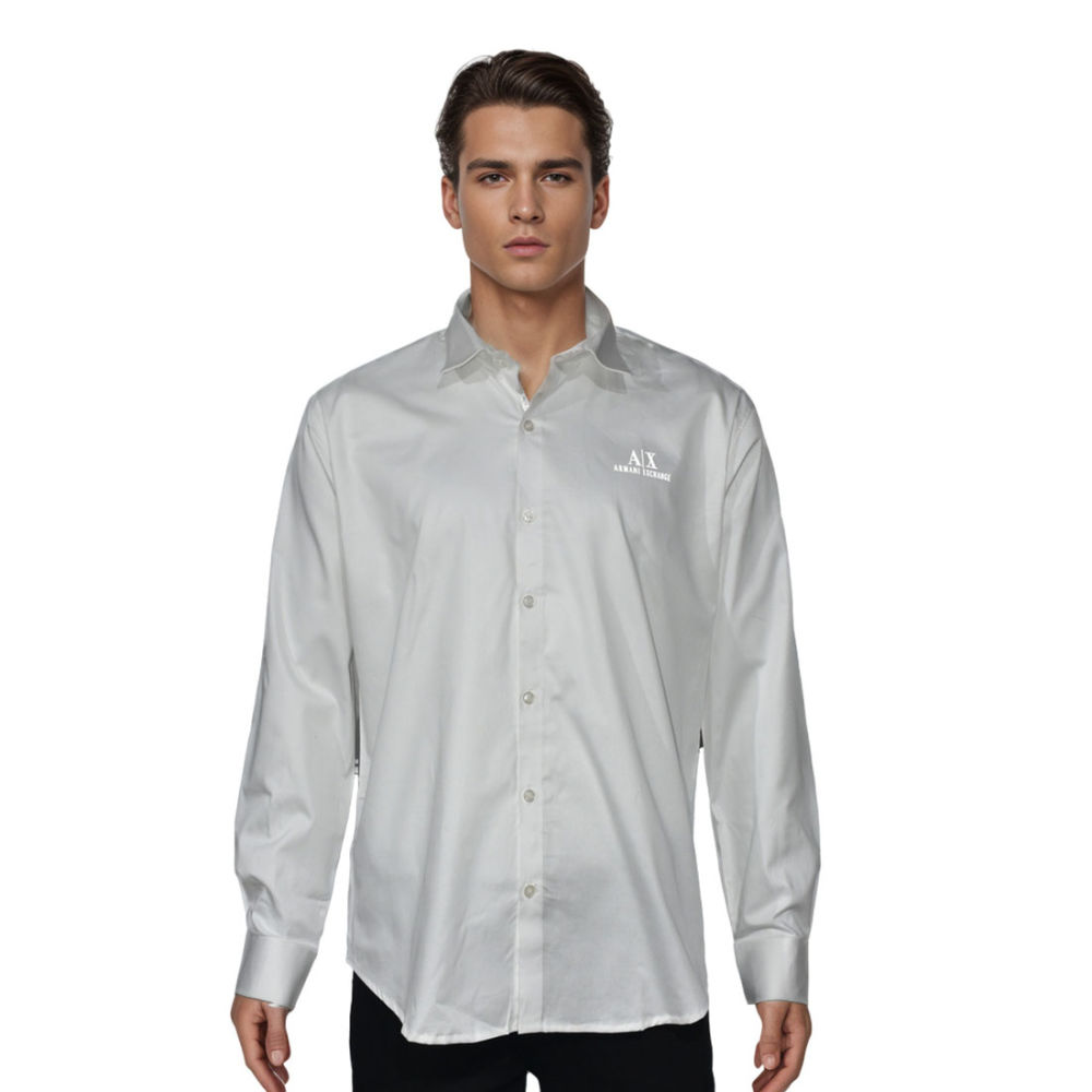 Armani Exchange White Premium Quality Shirt-6