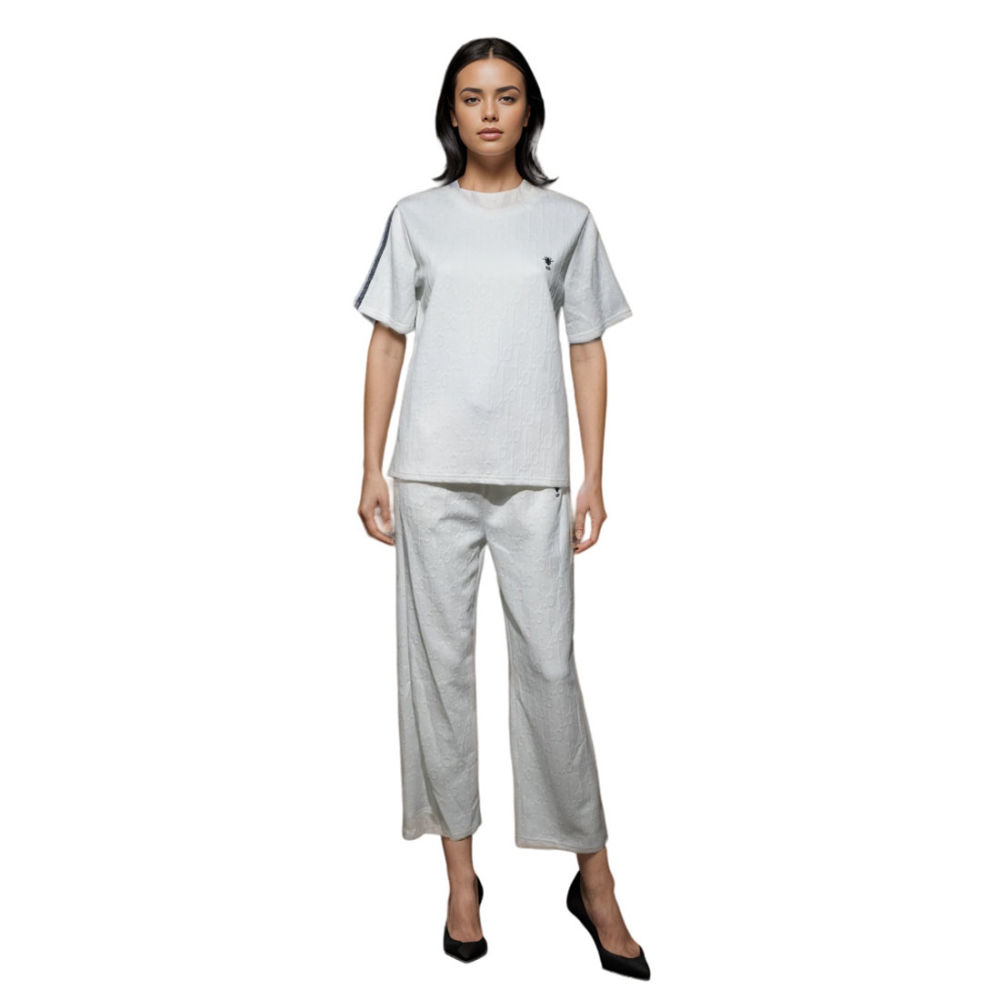 Dior Spider Embroidered White Premium Co-ord Set-1
