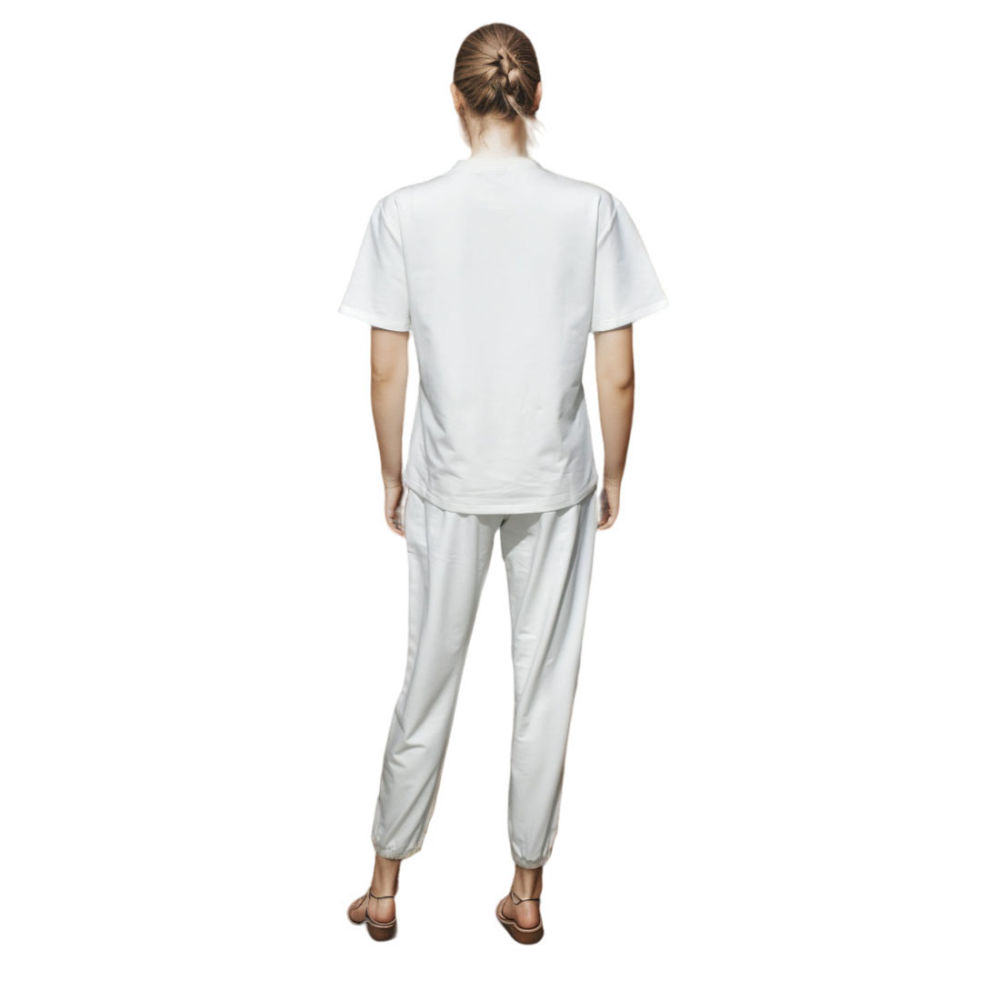 Prada Embroidered White Premium Co-ord Set-2