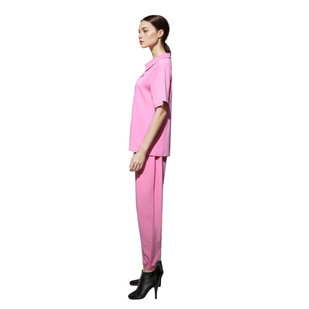 Prada logo Print Pink Premium Co-ord Set-3
