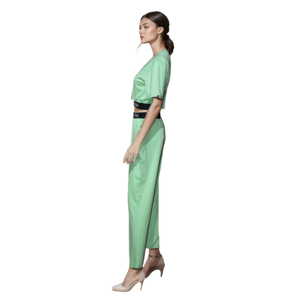 Dolce Gabbana Green Premium Co-ord Set-3