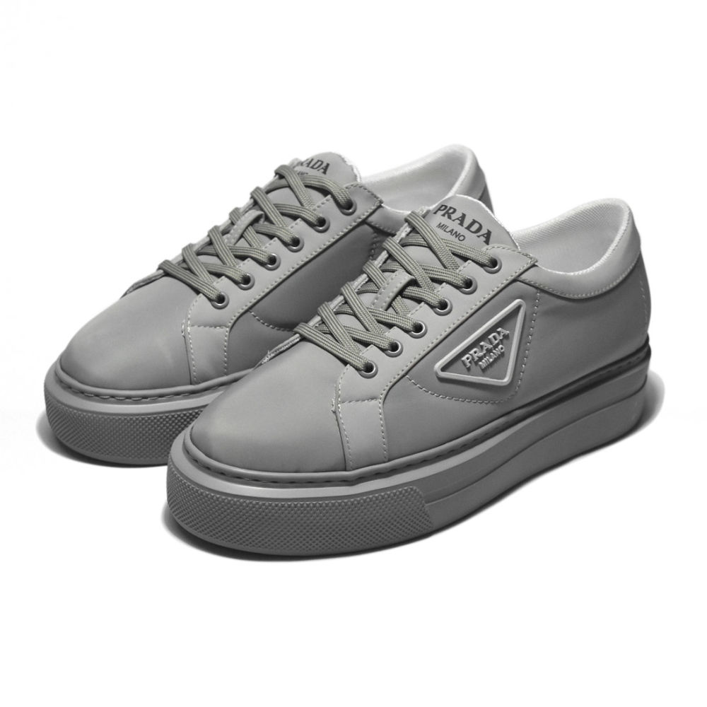 Prada Grey Premium Luxury Sneakers-2