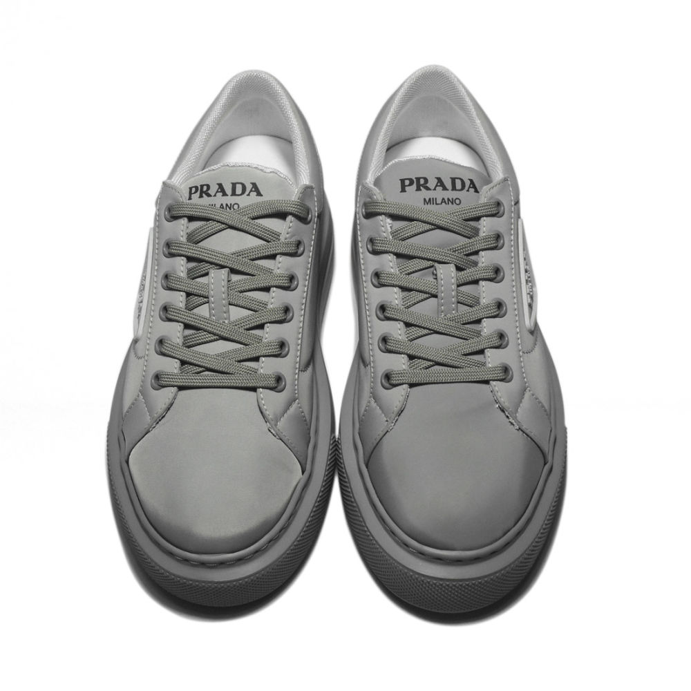 Prada Grey Premium Luxury Sneakers-3
