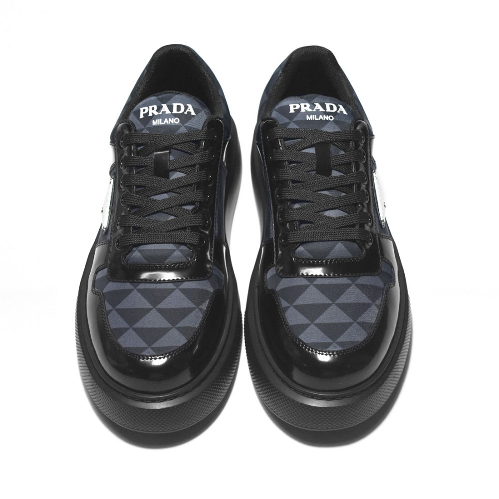 Prada Re-Nylon Black Premium Luxury Sneakers-3