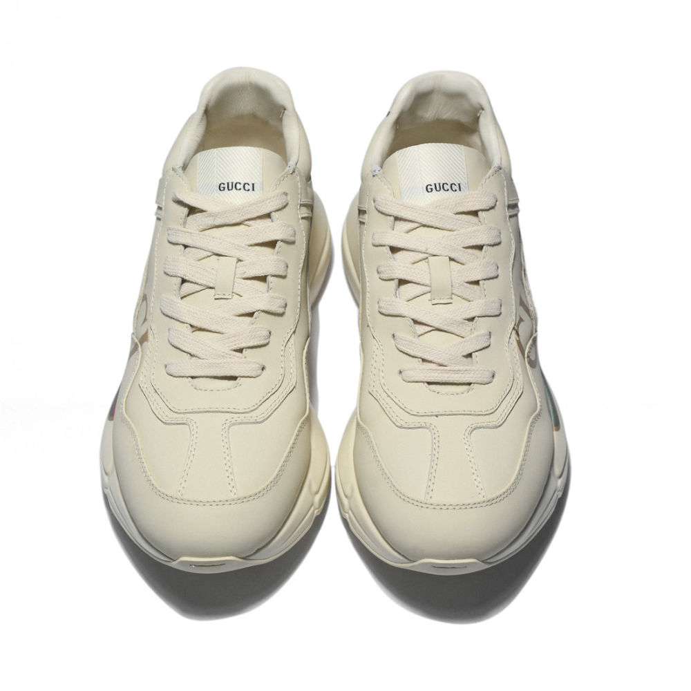 Gucci Cream Rhyton Sneakers-3
