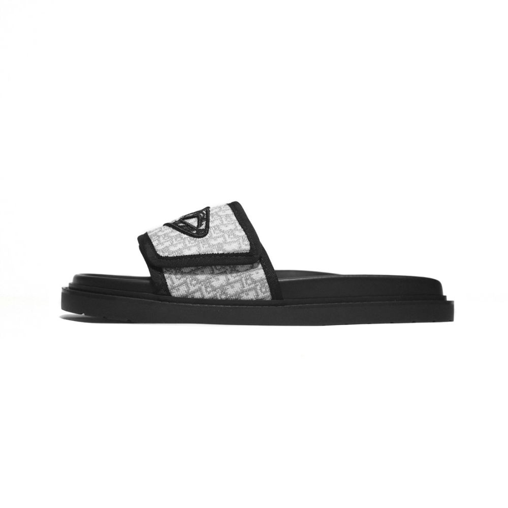 Dior Grey Premium Luxury Men's Flip-flops-1