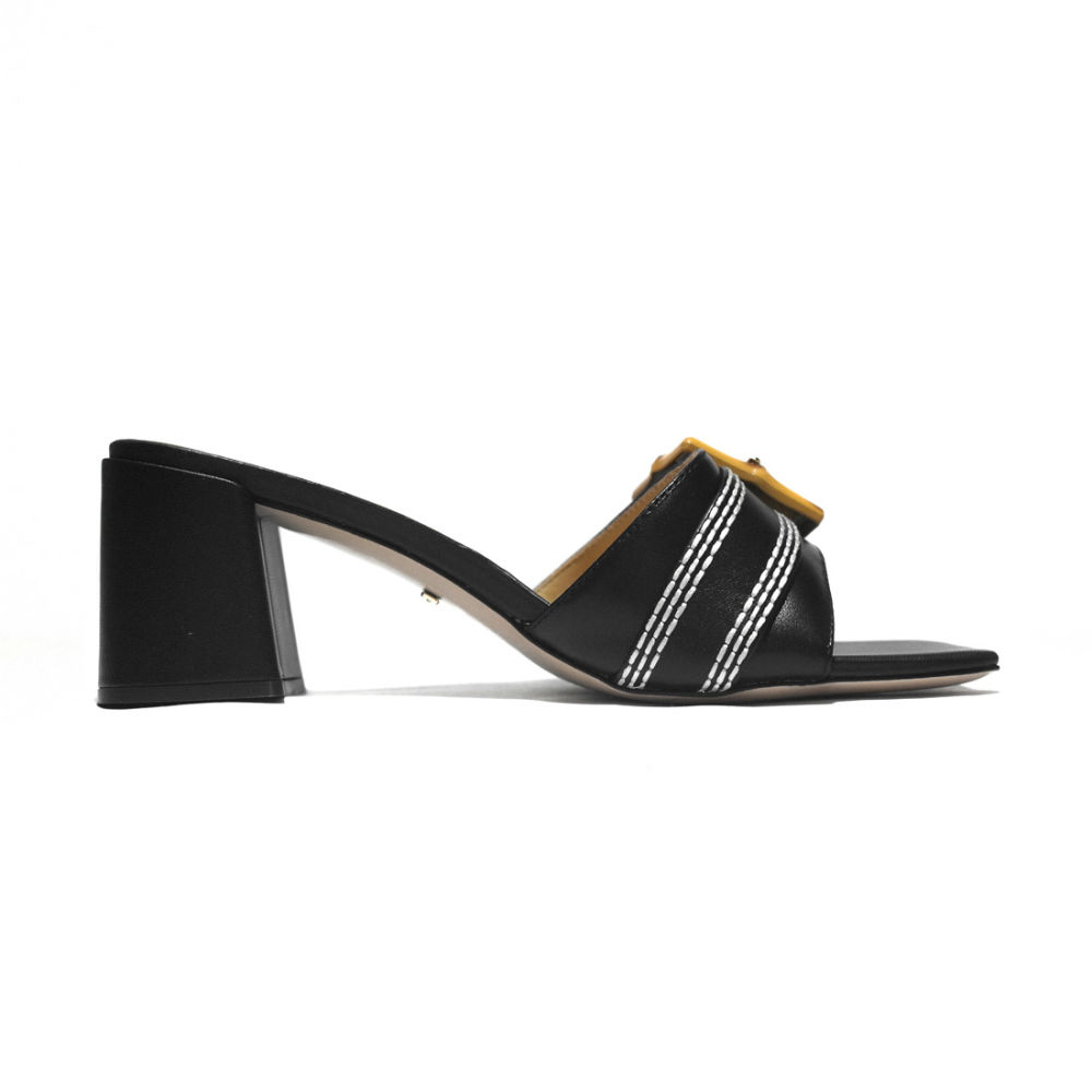 Gucci Black Premium Quality Heels Sandals-2