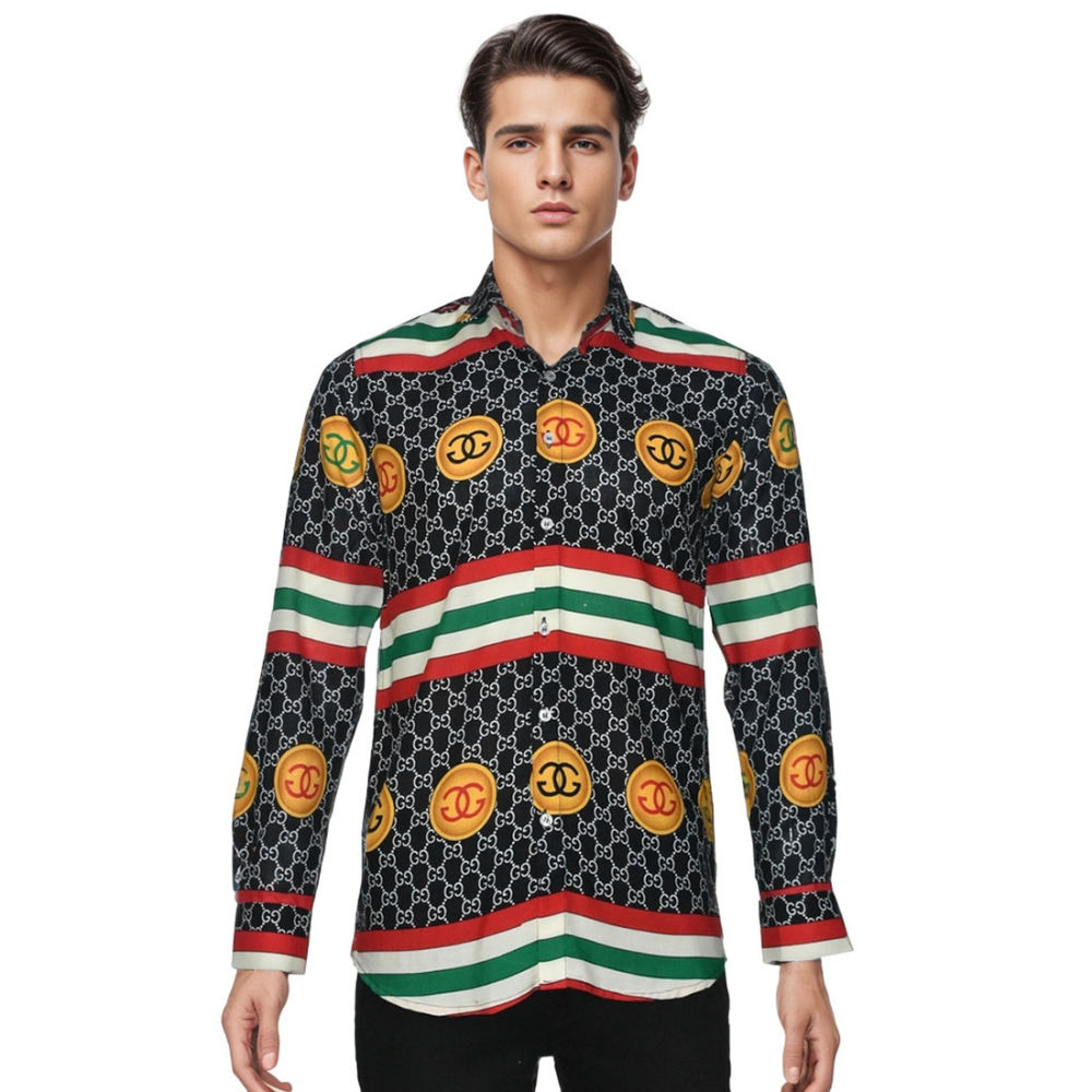 Gucci logo Printed Premium Quality Shirt-6