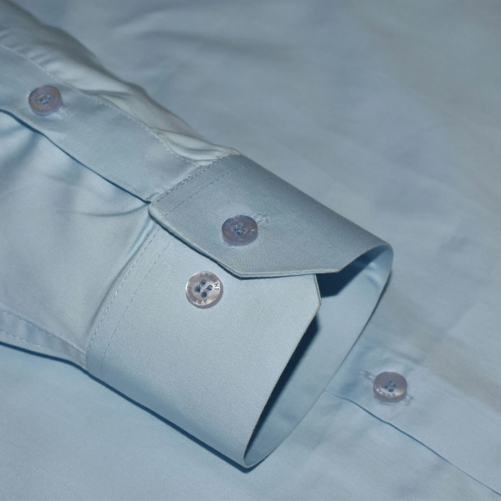 Emporio Armani Sky Blue Premium Luxury Shirt-5