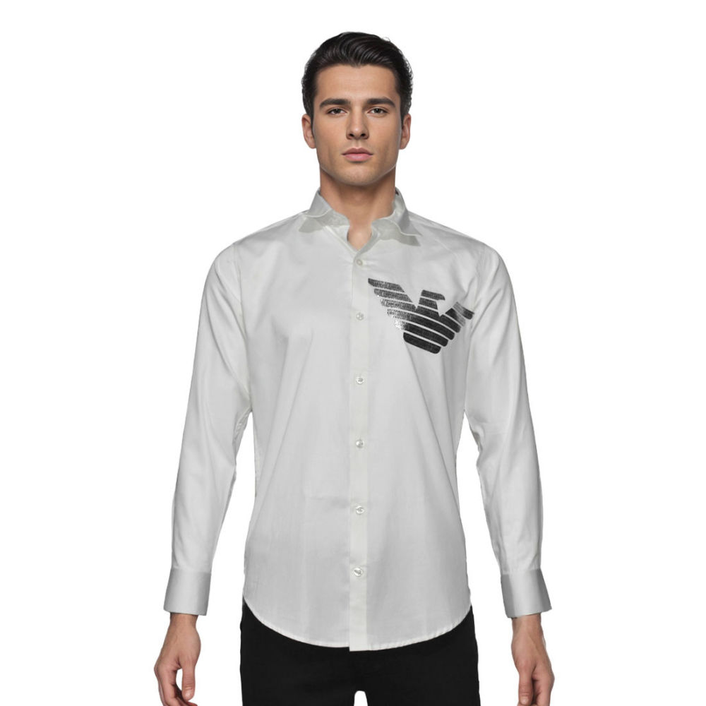 Emporio Armani White Premium Quality Shirt-6