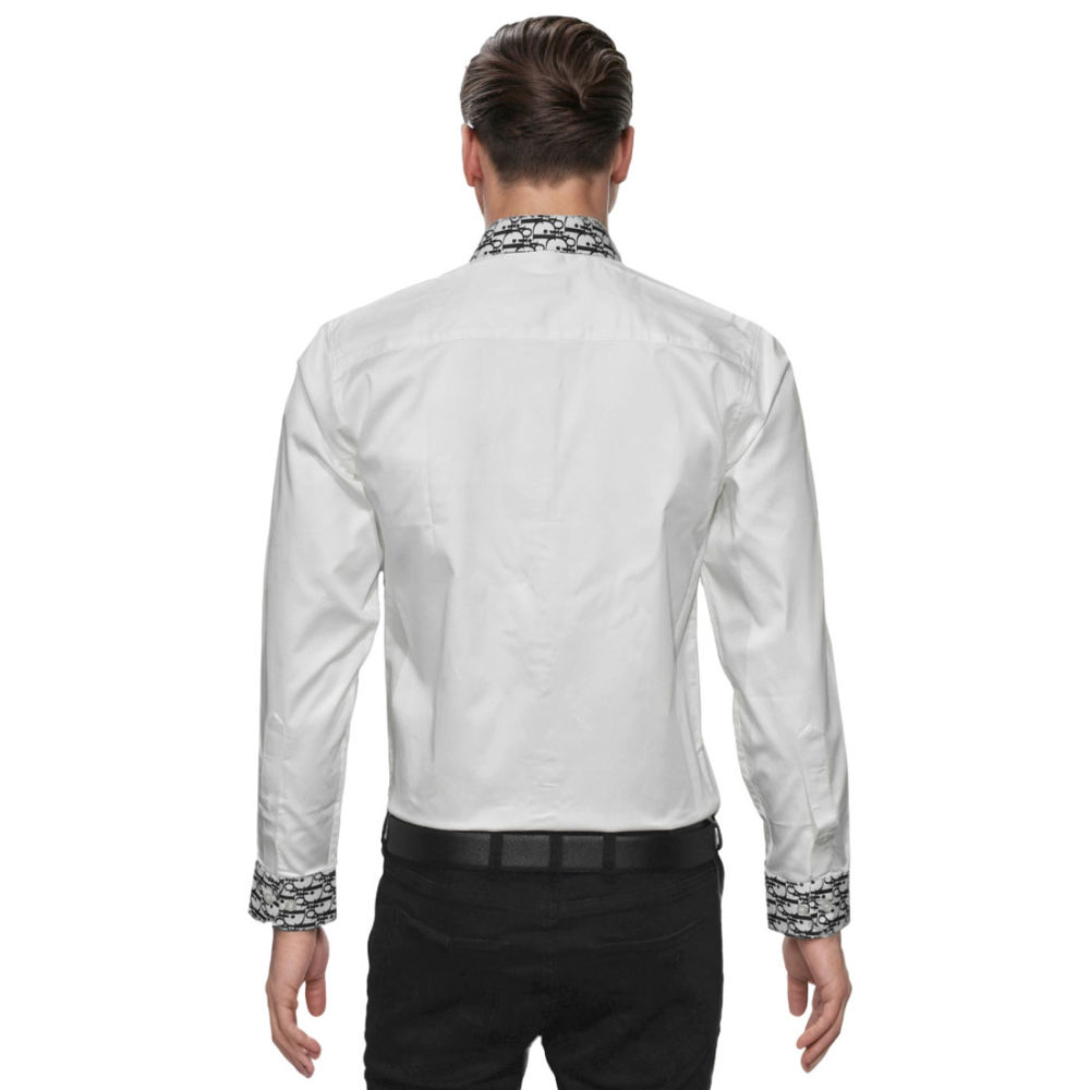 Christian Dior logo Patch White Premium Shirt-1