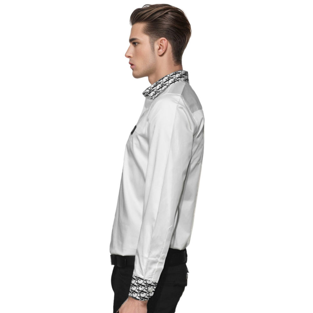 Christian Dior logo Patch White Premium Shirt-2