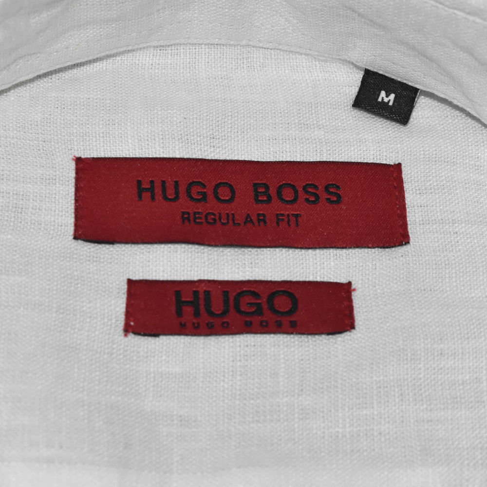 Hugo Boss White Premium Quality Shirt-thumb-6