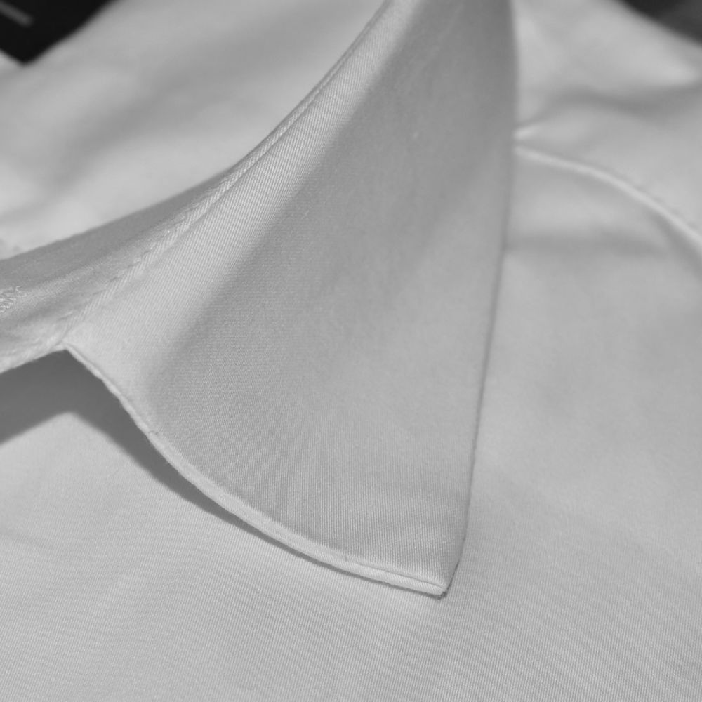 Boss White Premium Quality Cotton Shirt-4