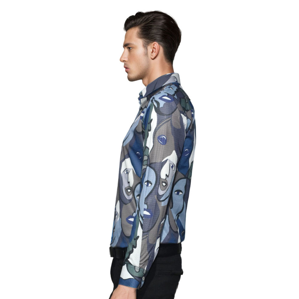 Balmain Printed Premium Quality Shirt-2