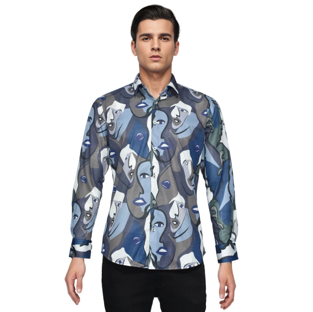 Balmain Printed Premium Quality Shirt-6