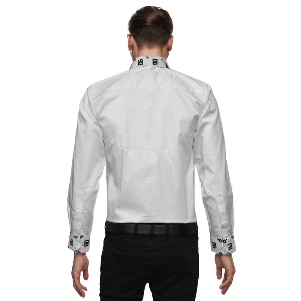 Dolce & Gabbana White Luxury Cotton Shirt-1