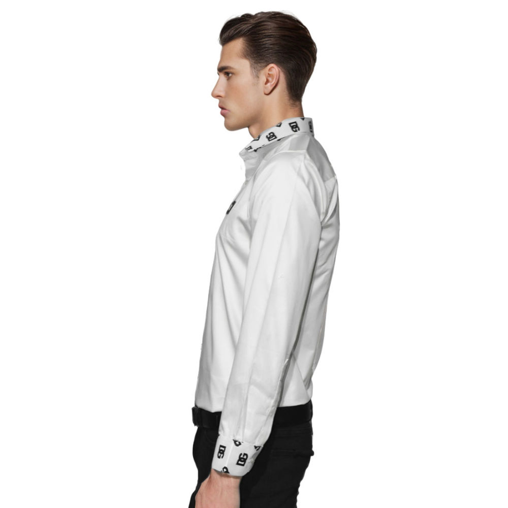 Dolce & Gabbana White Luxury Cotton Shirt-2