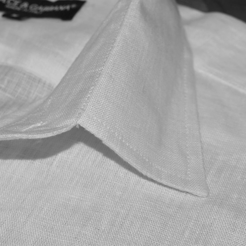 Dolce & Gabbana White Premium Plain Shirt-4