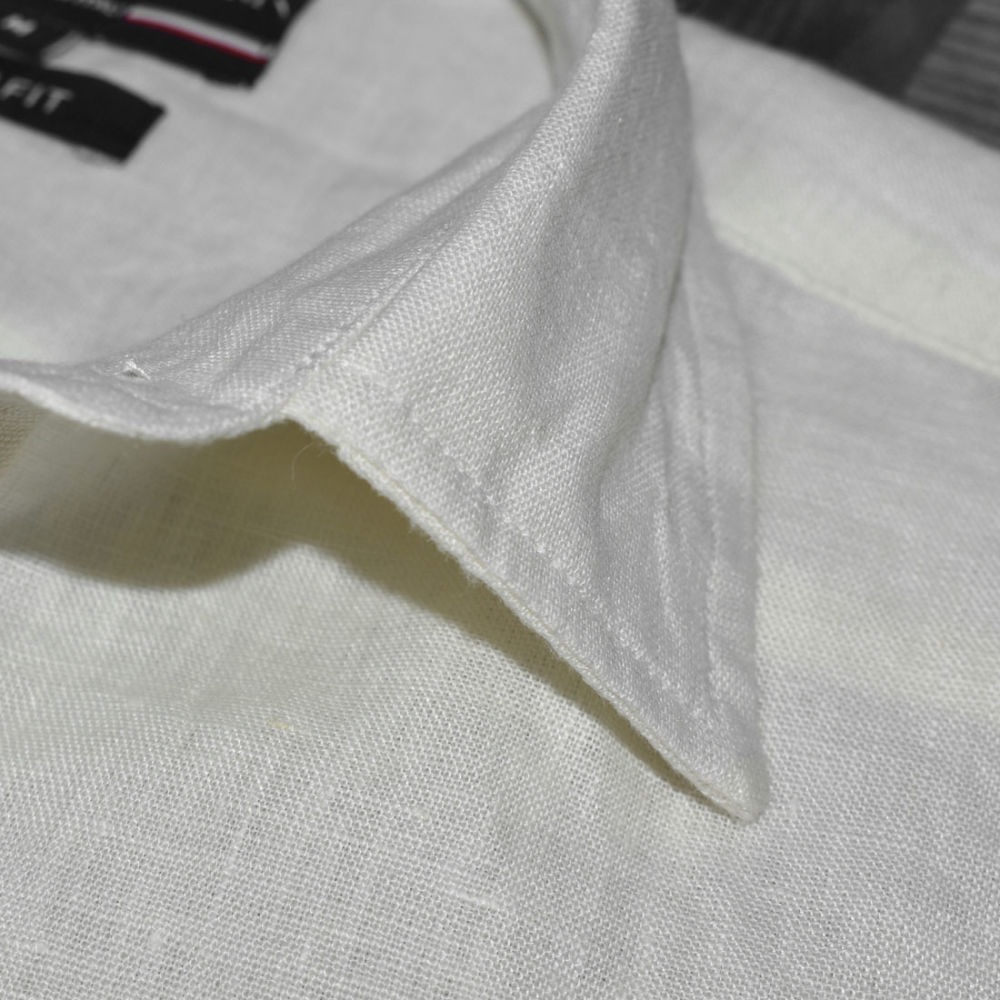 Emporio Armani Embroidered Cream Premium Shirt-4