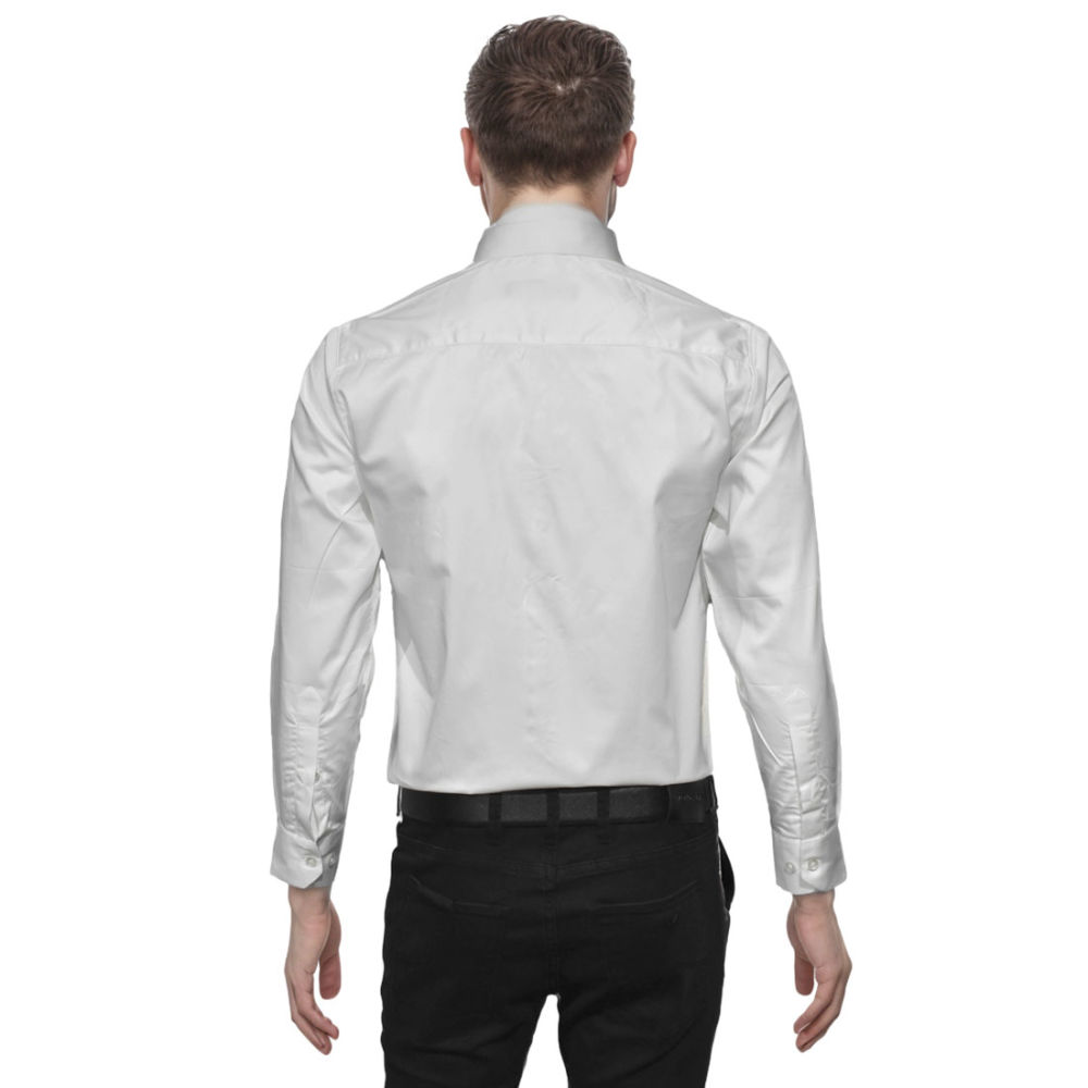 Balmain Patch White Premium Cotton Shirt-1