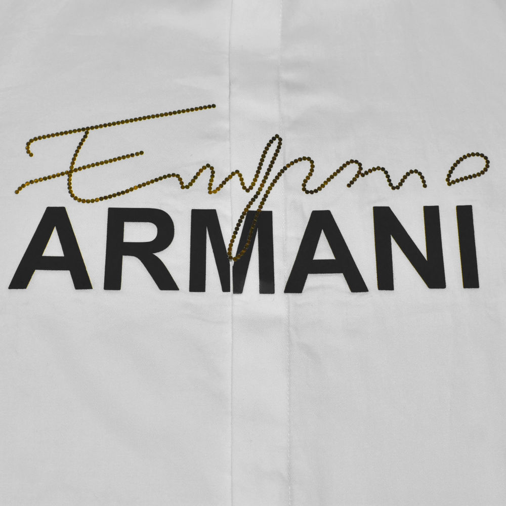 Emporio Armani White Premium Quality Shirt-3