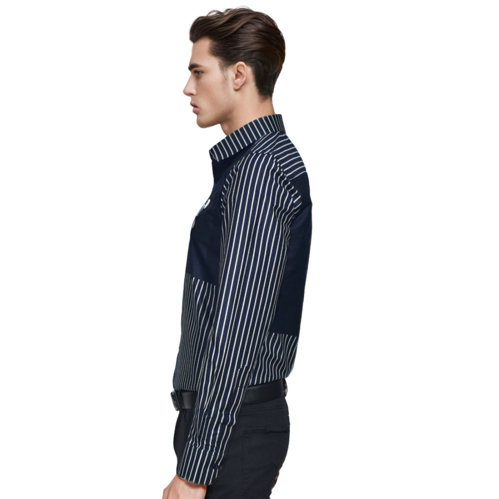 Burberry TB Embroidered Blue Premium Shirt-1