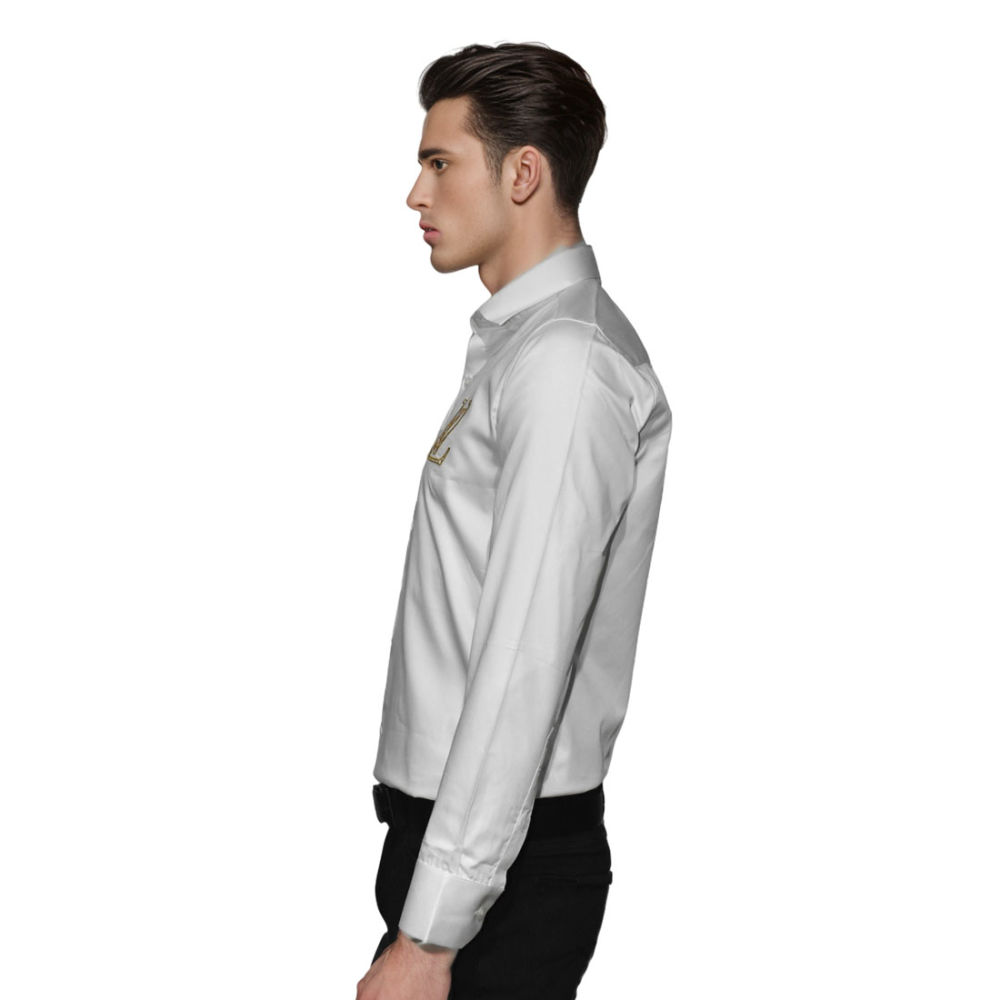 Louis Vuitton White Premium Quality Shirt-2