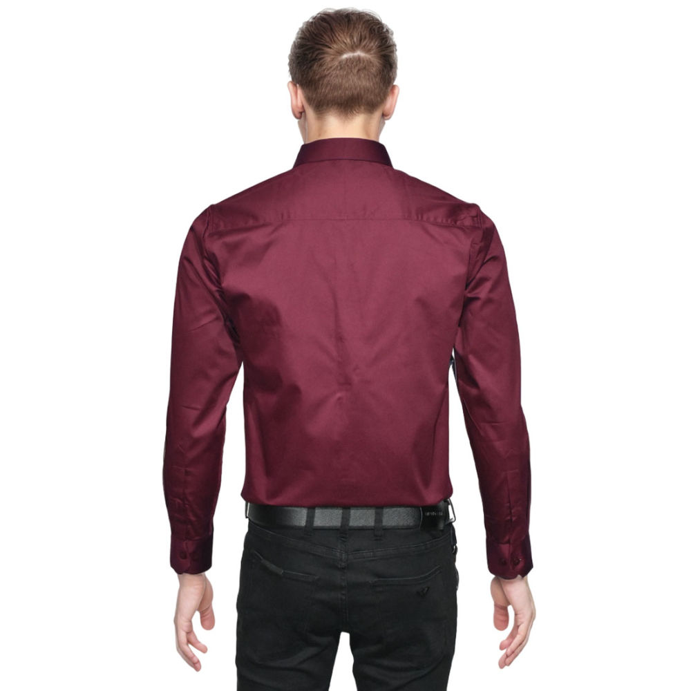 Louis Vuitton Embroidered logo Wine Luxury Shirt-1