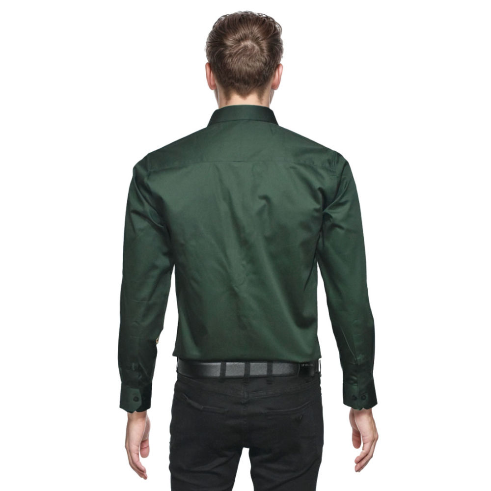 Louis Vuitton Embroidered logo Green Luxury Shirt-1