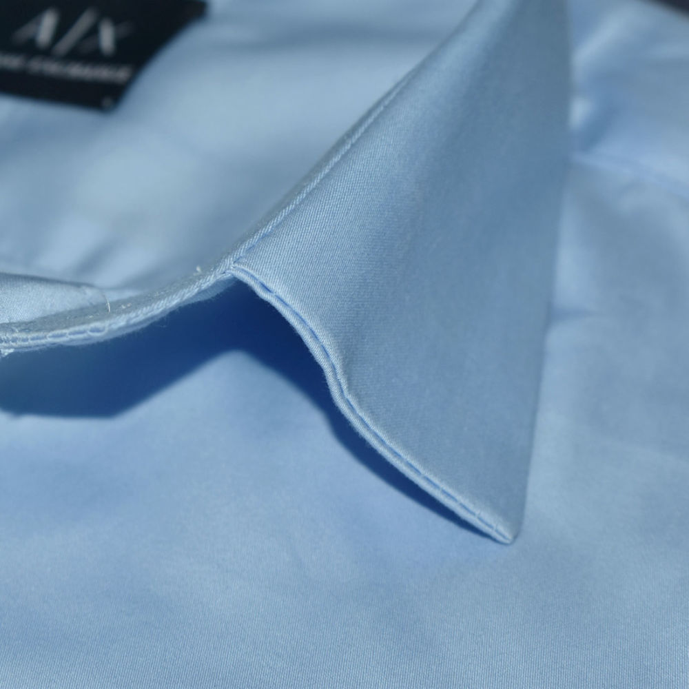 Armani Exchange Sky Blue Premium Shirt-4
