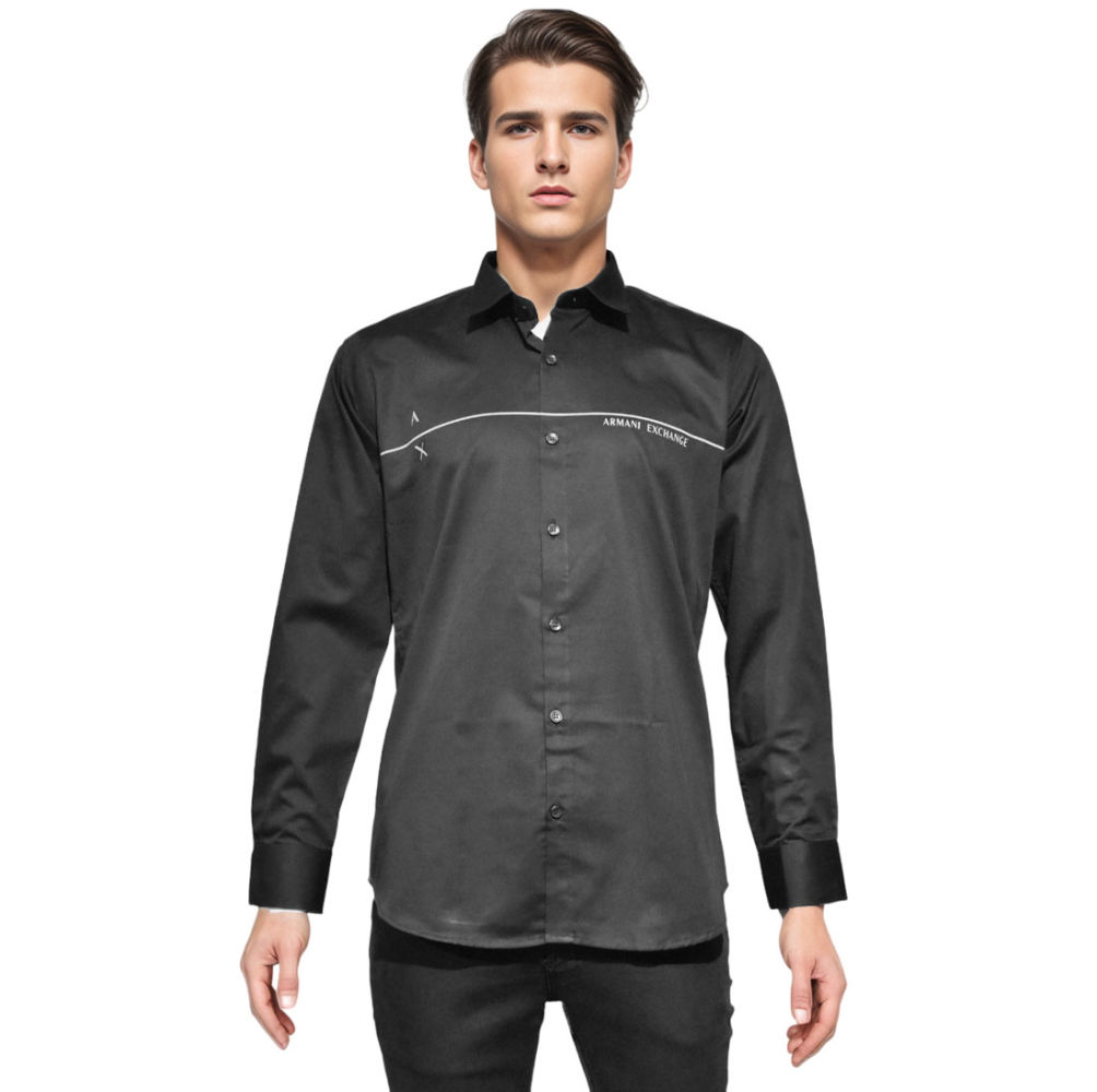 Armani Exchange Black Premium Quality Shirt-6