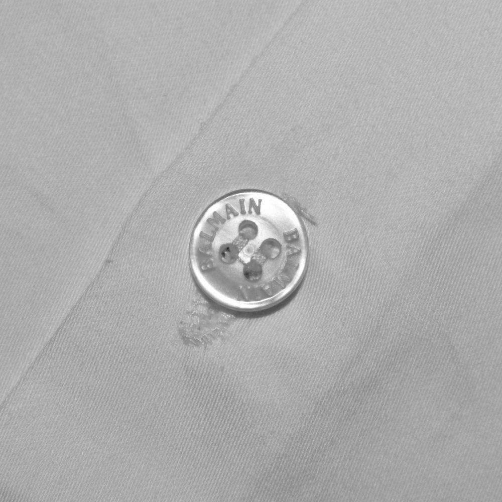 Balmain White Premium Quality Shirt-thumb-3