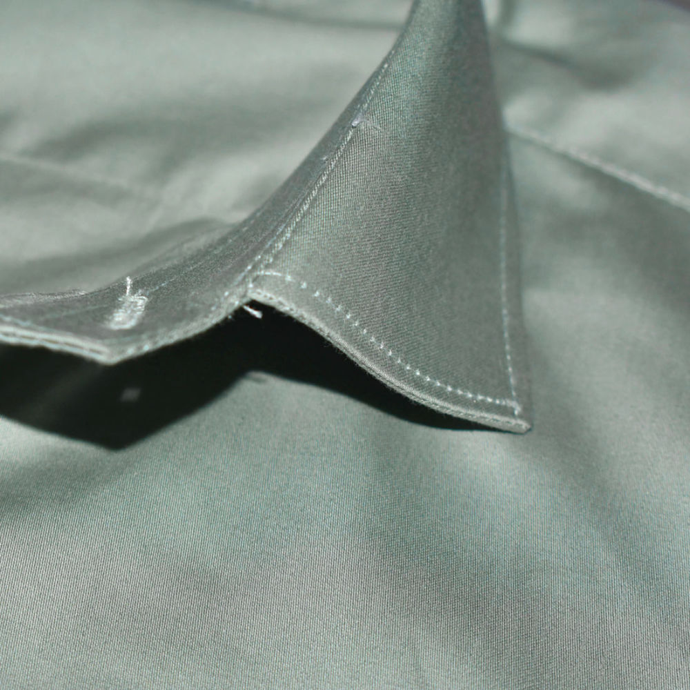 Giorgio Armani Light Teal Green Premium Quality Shirt-4