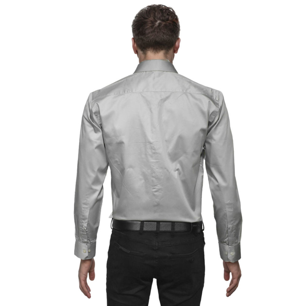 Giorgio Armani Light Grey Premium Quality Shirt-thumb-1