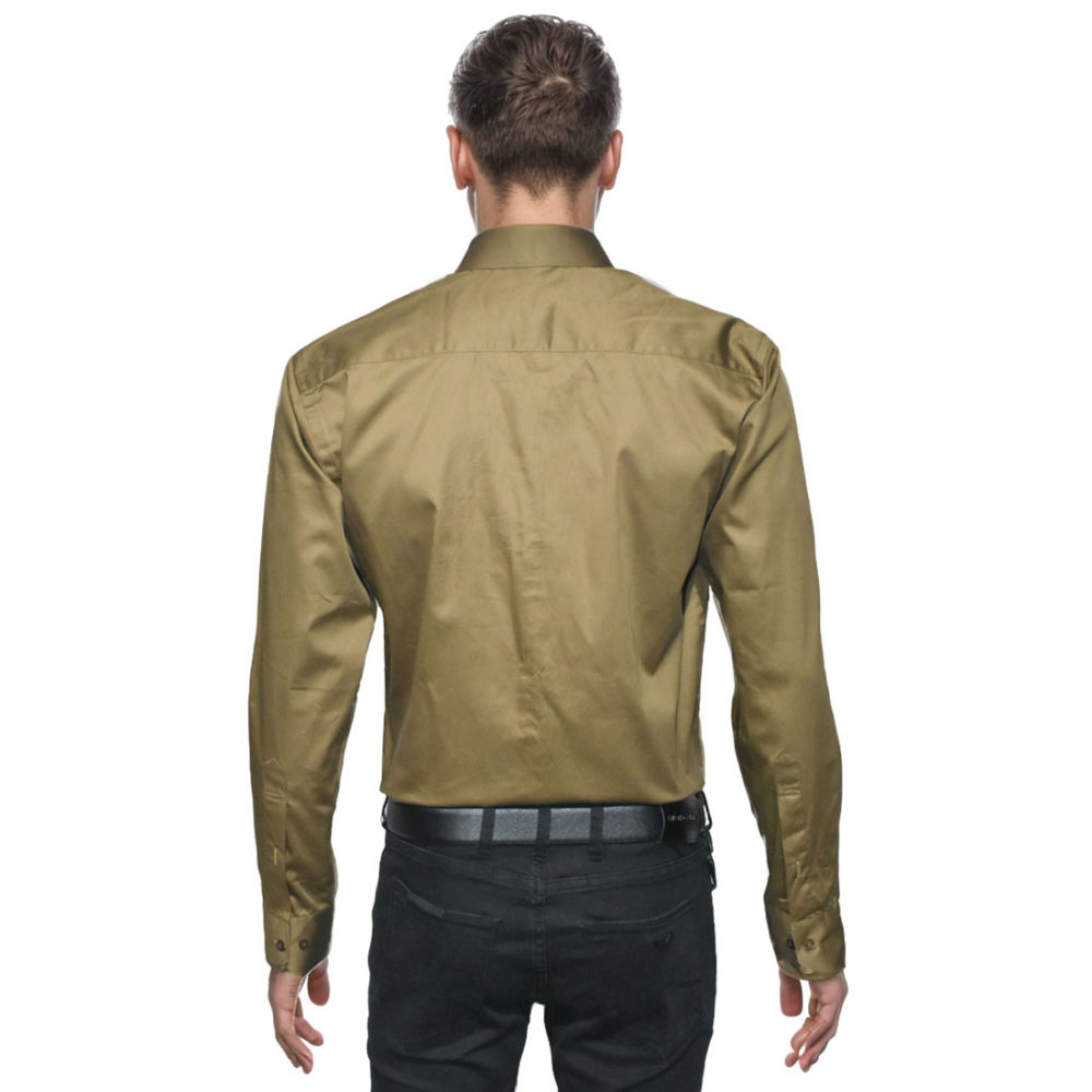 Giorgio Armani Dark Beige Premium Quality Shirt-1