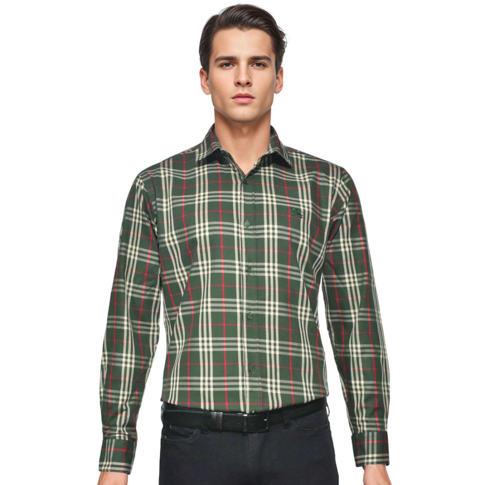 Burberry Green Premium Quality Shirt-thumb-0