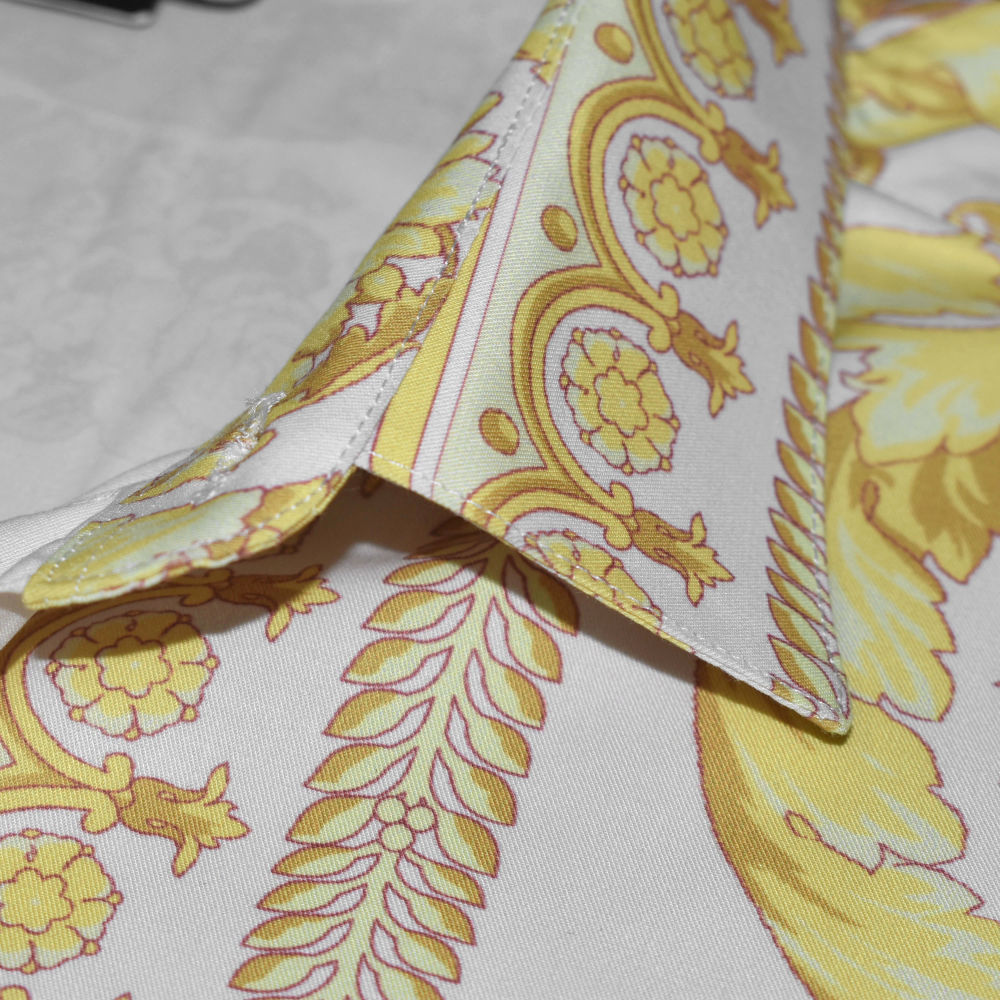 Versace Golden Barocco Silk Shirt-4