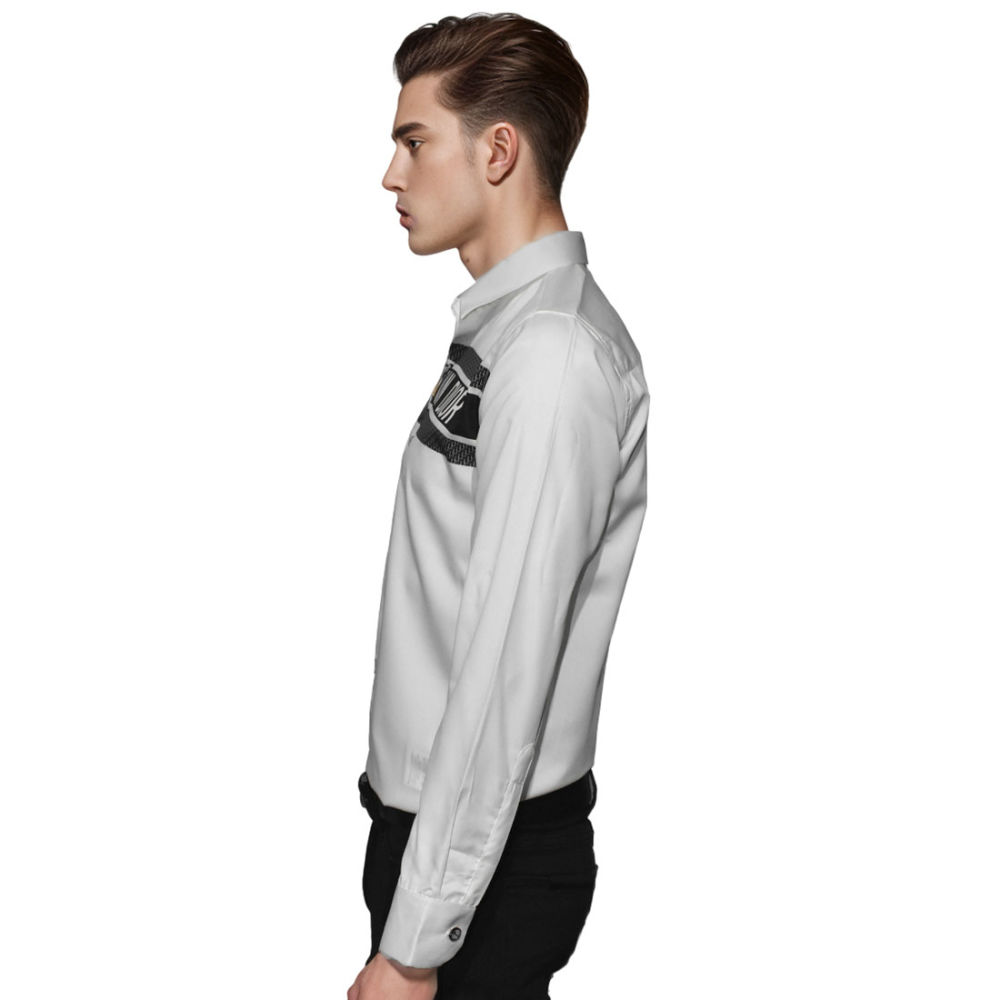 Christian Dior Signature Logo White Premium Shirt-2