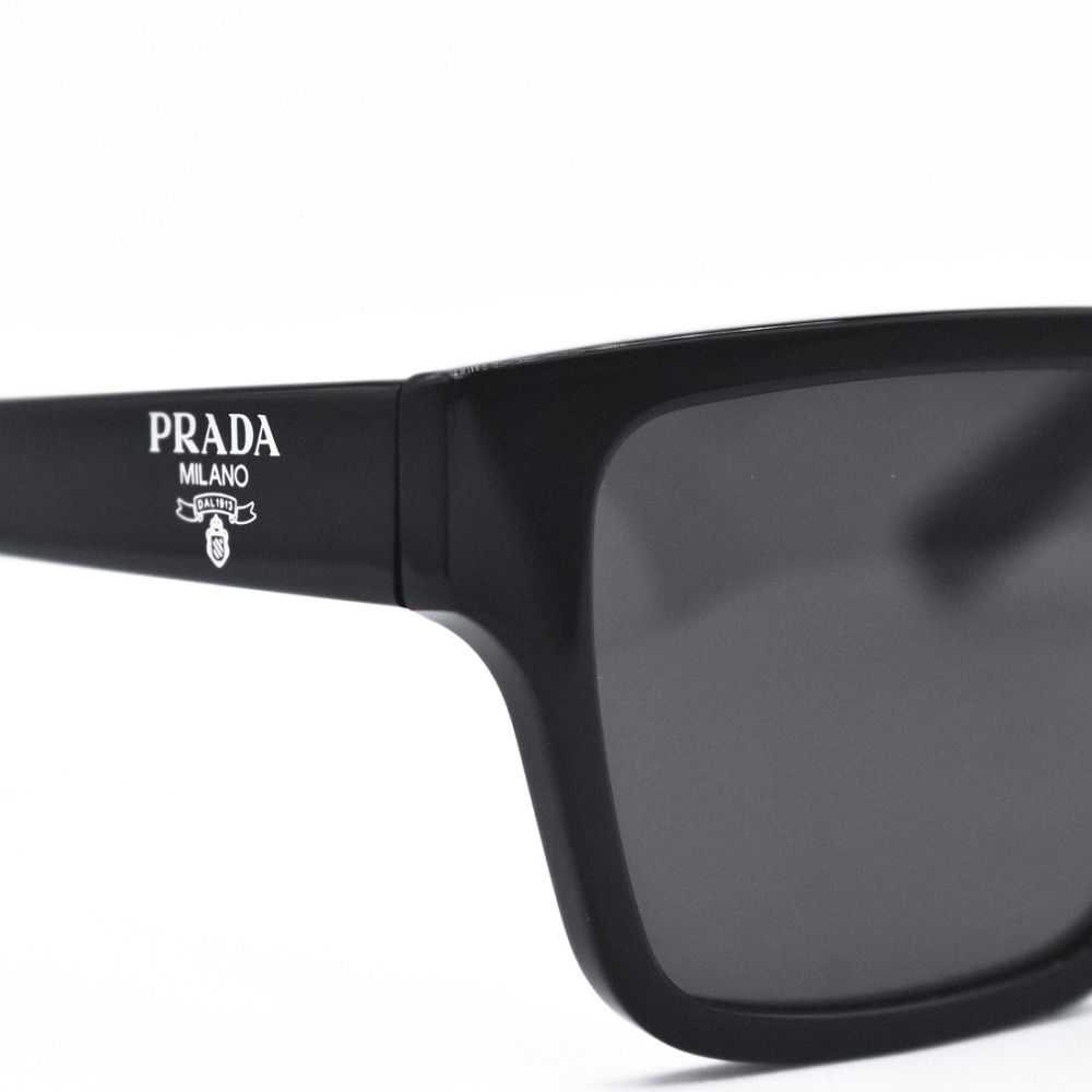 Prada Black Premium Square Sunglasses-2