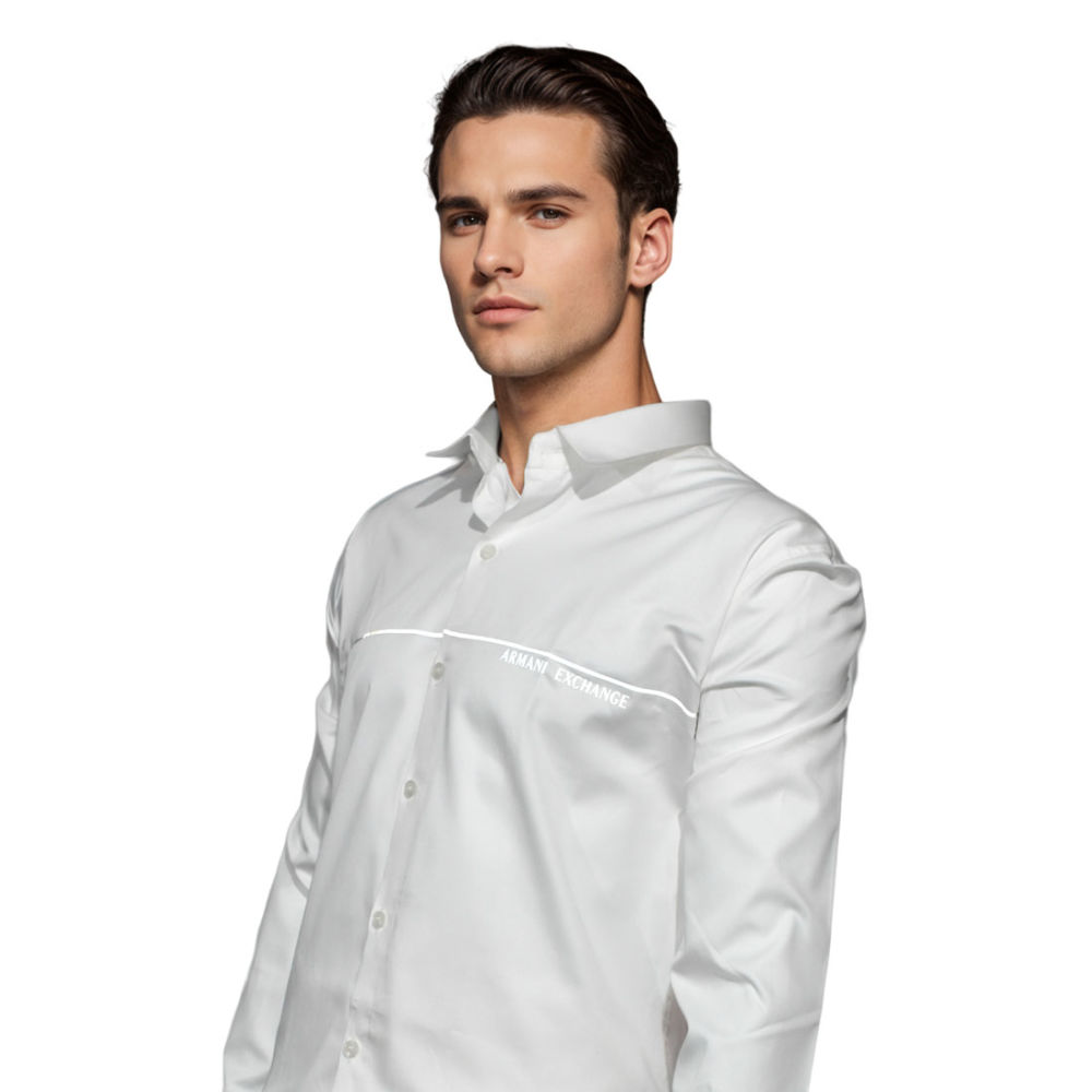 Armani Exchange White Premium Shirt-2