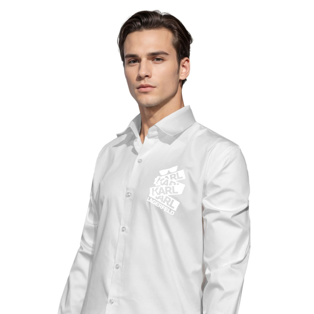 Karl Lagerfeld White Premium Quality Shirt-2