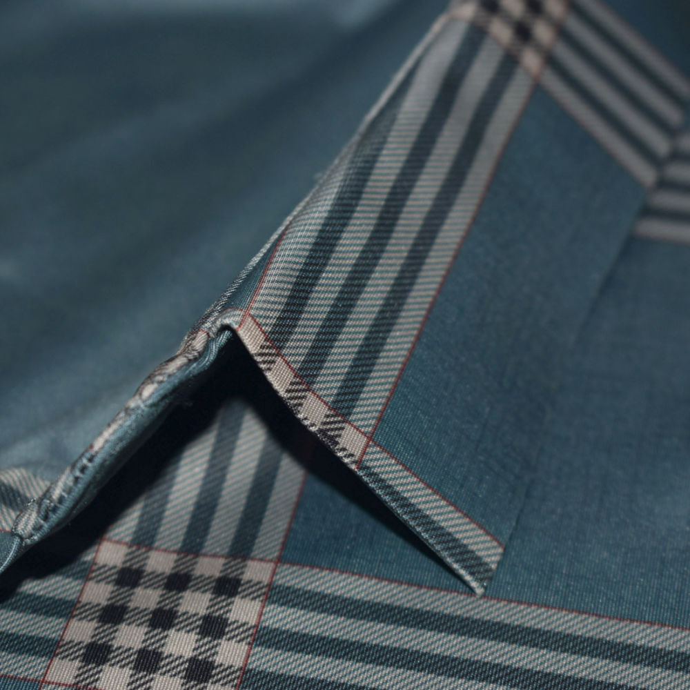 Burberry Green Checked Premium Casual Shirt-4