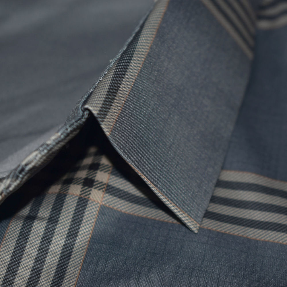 Burberry Blue Check Premium Casual Shirt-4