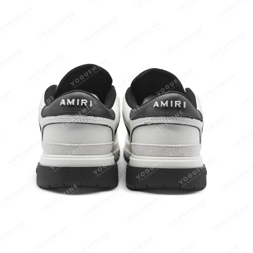 Amiri Classic Low White & Black Premium Sneaker-3