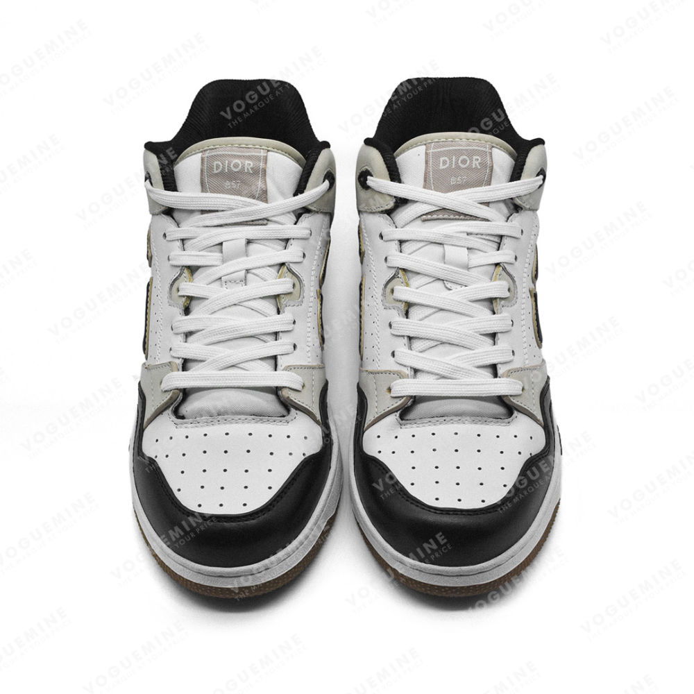Dior White & Black Premium Low-Top Sneaker-3