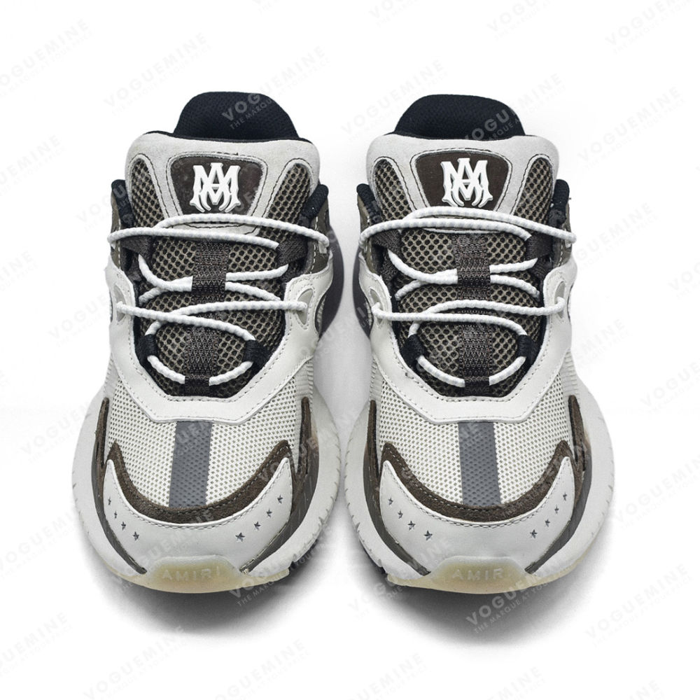 Amiri MA Runner Panelled Brown Sneakers-4