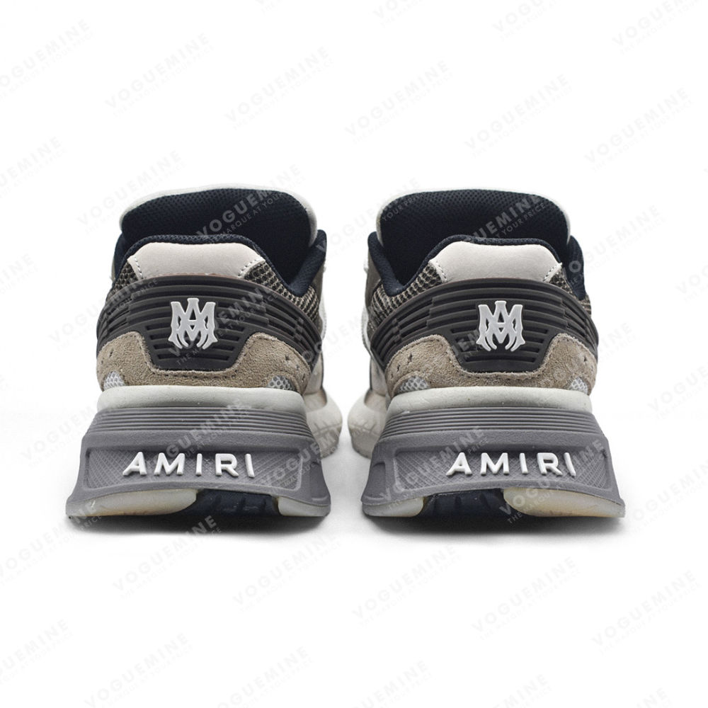 Amiri MA Runner Panelled Brown Sneakers-3