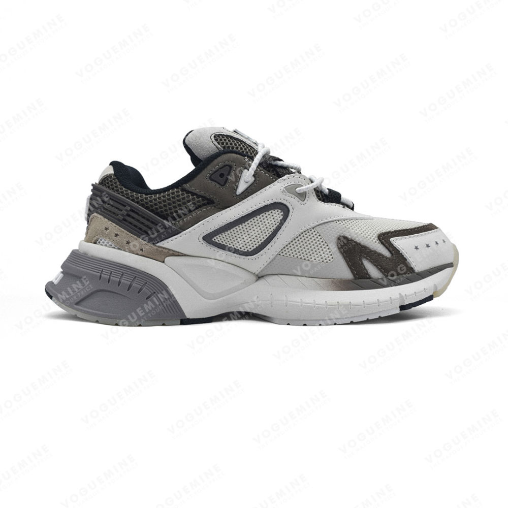 Amiri MA Runner Panelled Brown Sneakers-1