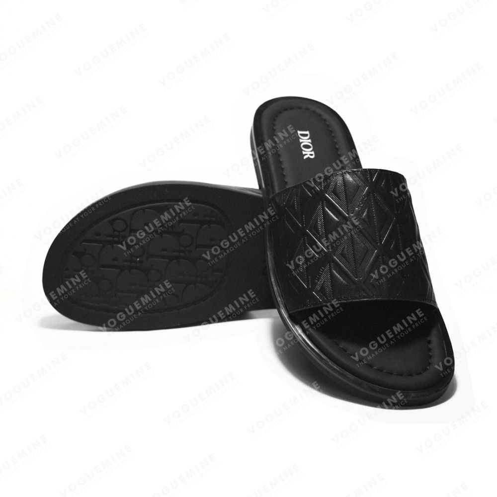 Christian Dior Black Premium Quality Flip-flop-6